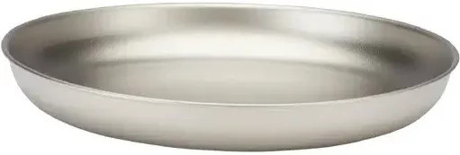 Snow Peak Titan-Teller Trek Speiseteller aus Titan in Silber - Bild 1