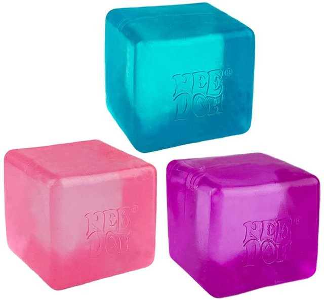 Needoh Trend Quallen Würfel, Quetschspielzeug, Stressabbau Fidget Spielzeug - Bild 1