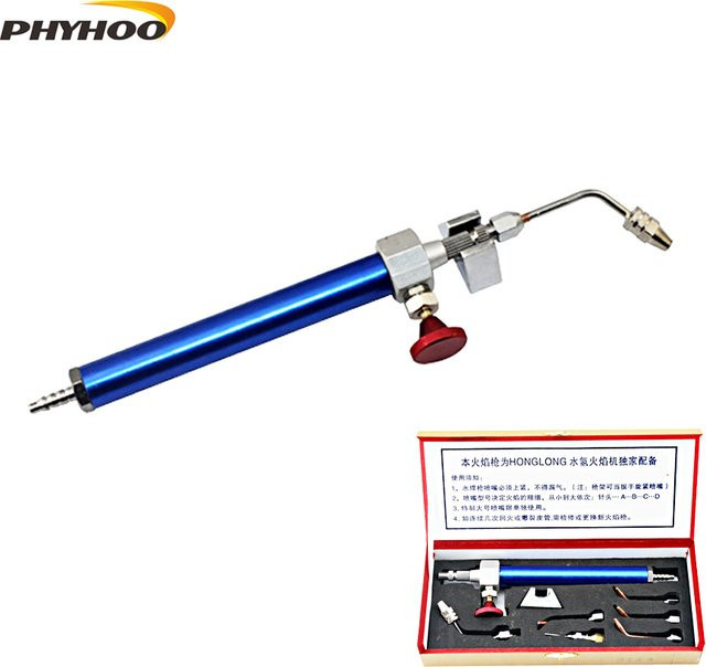 Phyhoo Wasserpistolen Schweißbrenner Set in Blau mit 5 Spitzen für DIY Schmuckherstellung - Bild 1