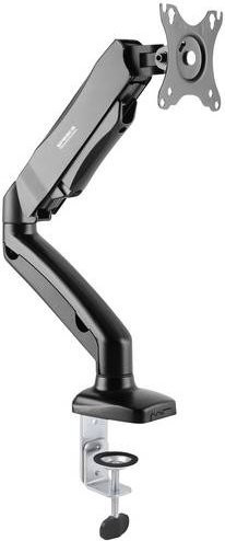 SpeaKa Professional SP-MM-900 Einfach Monitorhalterung mit Gasdruck-Technik in Schwarz für 43,2 cm bis 81,3 cm Monitore - Bild 1