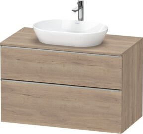 Duravit Waschtischunterschrank D-Neo in Beige, Wandhängend, B/T/H: 100 x 55 x 66,4 cm - Bild 1