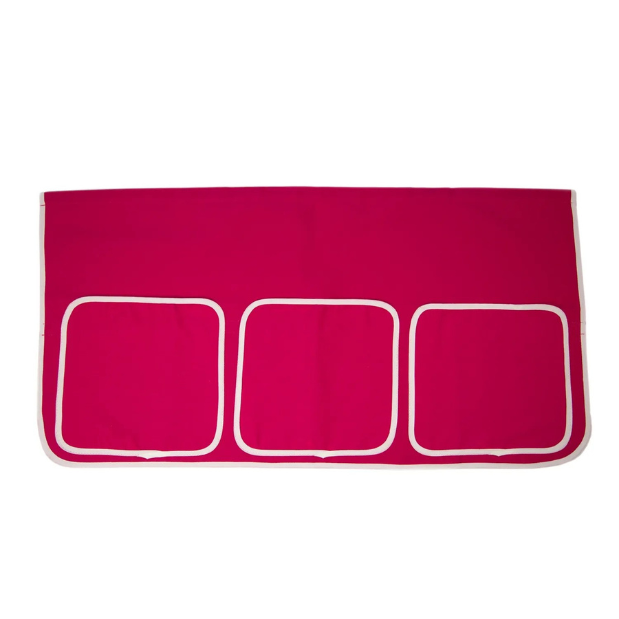 Homestyle4u Bett Tasche Stofftasche für Hochbetten in Pink - Bild 2