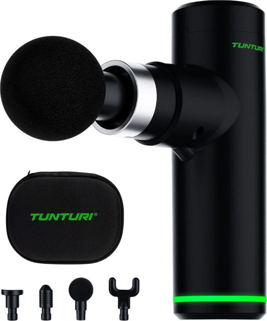 Tunturi Massagepistole Mini in Schwarz - Bild 1