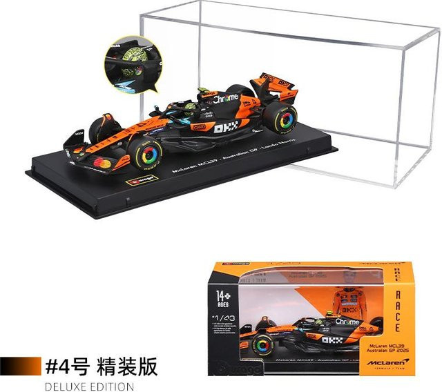 Bburago McLaren Mcl39 Australien F1, Modellauto, 1:43, ab 14 Jahren - Bild 1