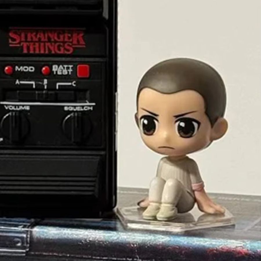 8er Set Stranger Things Actionfiguren aus Vinyl von Bandai, Multicolor, Figuren Eleven, Dustin, Barb, Steve und Demogorgon - Bild 2