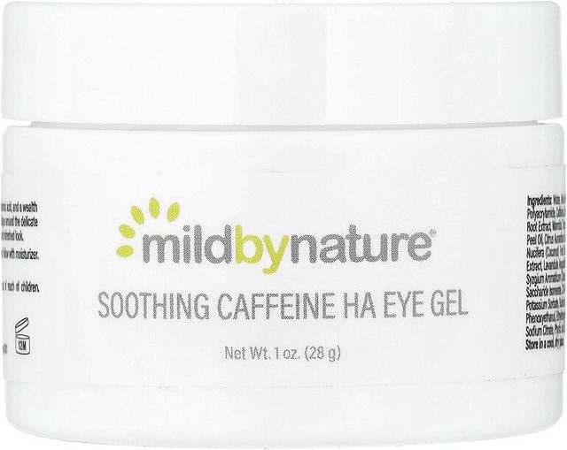 Mild By Nature Augen Gel mit Hyaluronsäure und Koffein, 28 g, Empfindliche Haut - Bild 1