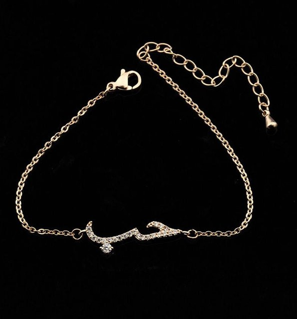 YULIN Armband, Edelstahl, Roségold, Zirkonia, Kristall, Unisex - Bild 1