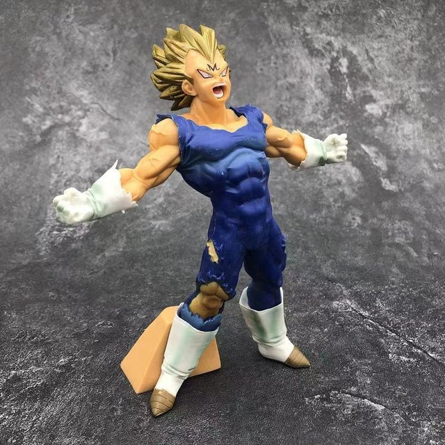 Fashnics Dragon Ball Z Majin Vegeta Son Goku Actionfigur 17cm - Bild 1