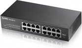 ZyXEL GS-1100-16 Gigabit Ethernet Switch mit 16 Ports in Schwarz - Bild 1
