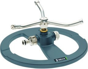 GEKA 3-Arm-Kreisregner aus Metall mit Steck-Anschluss - Bild 1