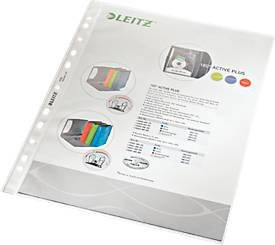 Leitz Prospekthülle DIN A4, transparent, genarbt, 100 Stück - Bild 1