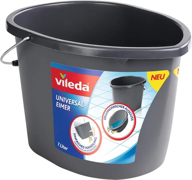 Vileda Universaleimer in Schwarz mit 7 Liter Fassungsvermögen - Bild 1