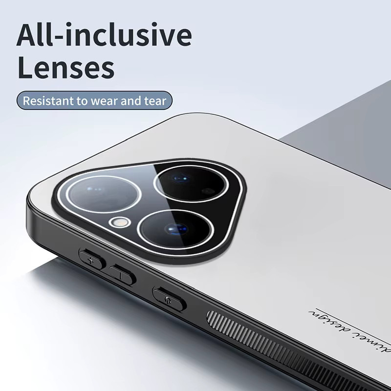 LYYDFUMAN Schutzhülle mit matter AG-Beschichtung und Objektivschutz für Huawei Pura 80, Pura 70 Ultra und Pura 70 Pro in Schwarz - Bild 2
