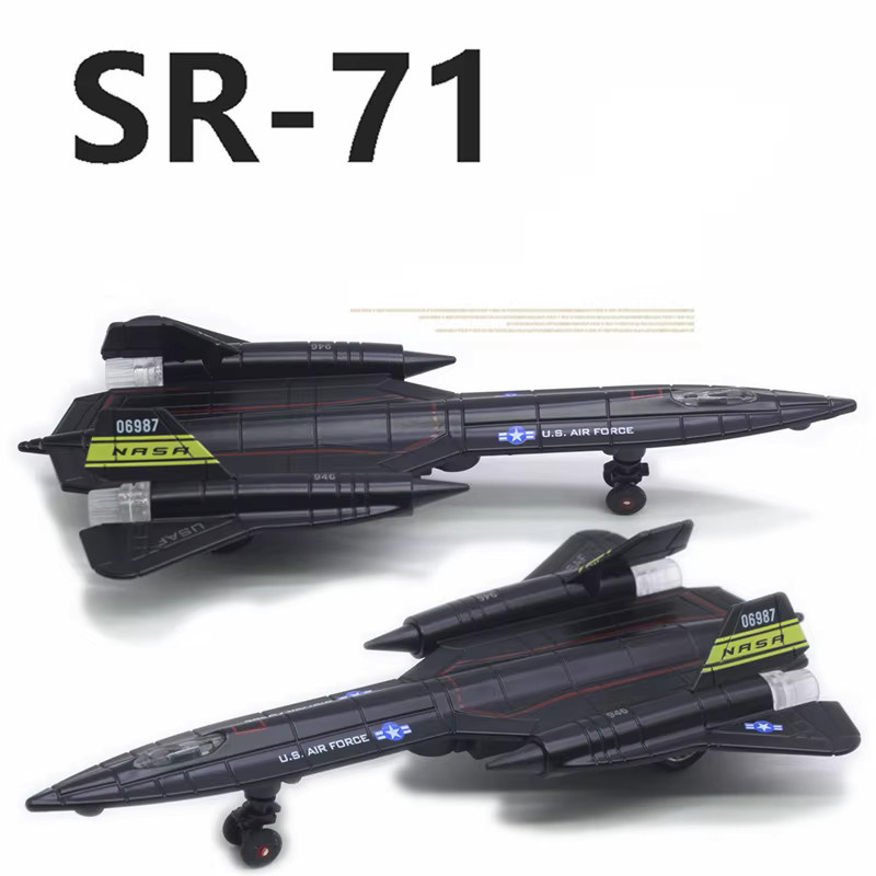 SR-71 Blackbird Amerikanisches Aufklärungsflugzeug, Modellflugzeug, mit Licht und Ton - Bild 2