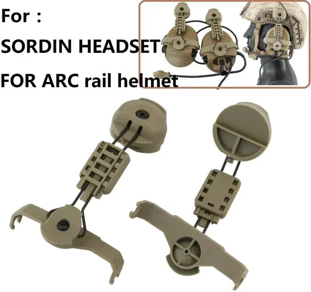 MSA ARC Rail Adapter für Sordin Taktische Kopfhörer in Beige - Bild 1