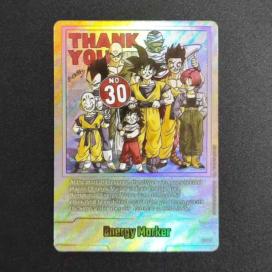 Bandai Dragon Ball Sammelkarten Son Goku Beerus Energiemarkierungskarte SB02 EN - Bild 2