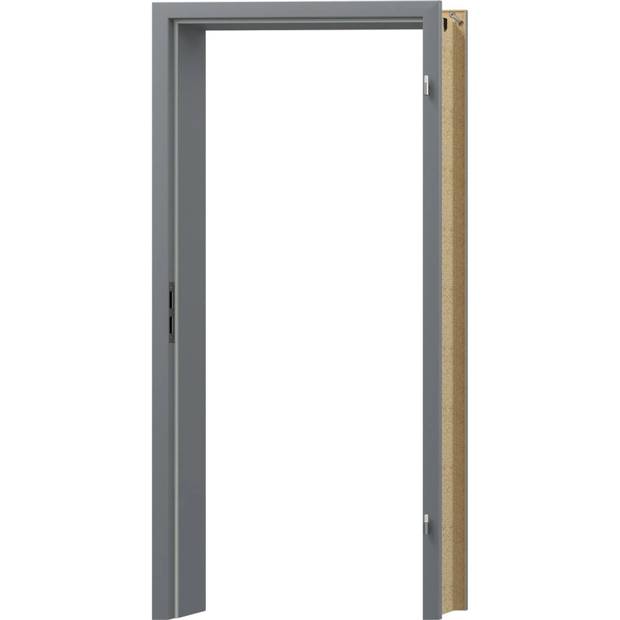 Getadoor Türzarge GLN747 in Staubgrau, B/T/H: 73,5 x 10 x 198,5 cm, Anschlag Rechts - Bild 2