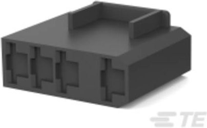 TE Connectivity 520987-4 Kunststoff-Verpackung in Schwarz - Bild 1