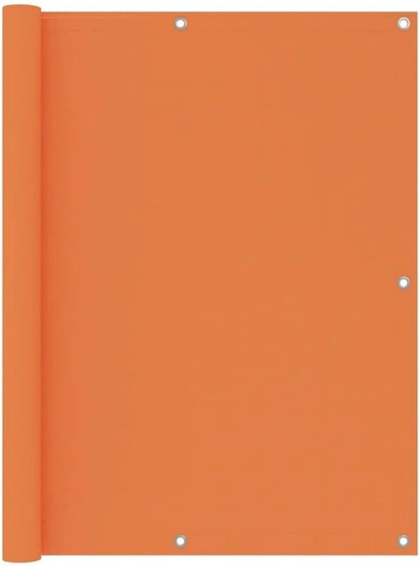 vidaXL Balkon-Sichtschutz aus Oxford-Gewebe in Orange, Breite: 120 cm, Länge: 600 cm - Bild 1