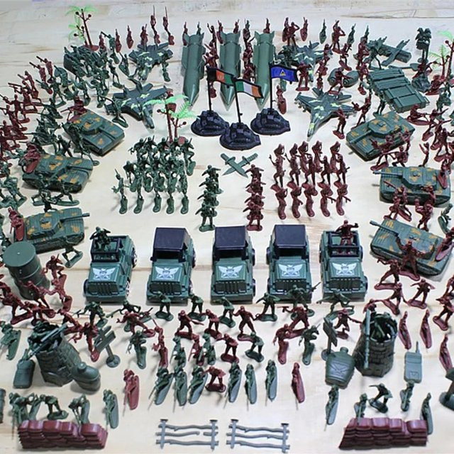Miuioee Militär Soldat, Actionfiguren, Kunststoff, 307-teiliges Set - Bild 1