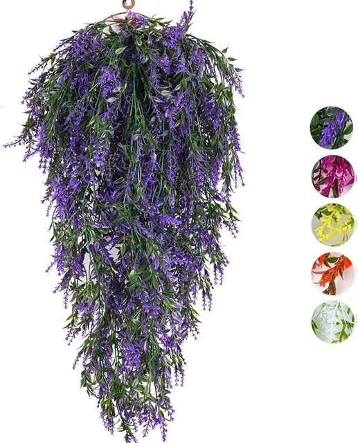 Künstliche Eukalyptus-Pflanze aus Kunststoff für Dekorationen in Vase oder als Kranz für Hochzeit, Garten und Outdoor-Events - Bild 1