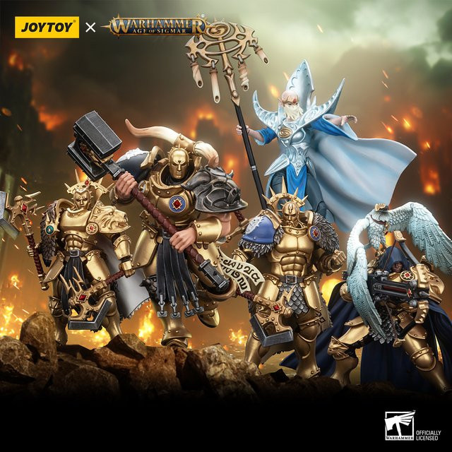 JOYTOY Warhammer Age of Sigmar Stormcast Eternals The Blacktalons, Actionfigur - Bild 1