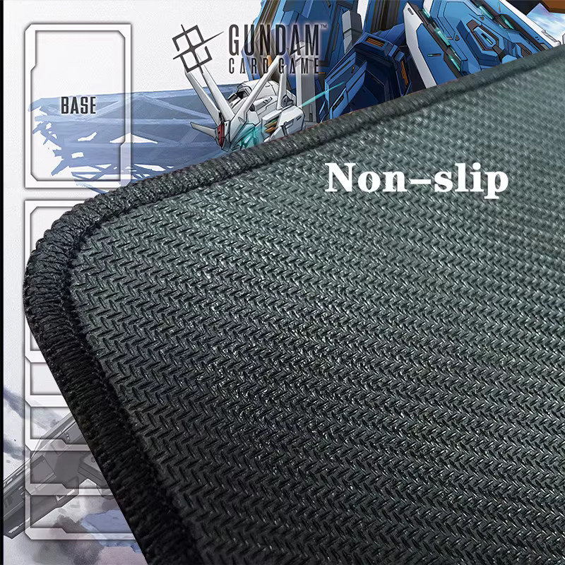 Bandai GUNDAM Spielmatte für TCG-Kartenspiele, rutschfeste Brettspielunterlage und Schreibtischunterlage, Multicolor - Bild 5