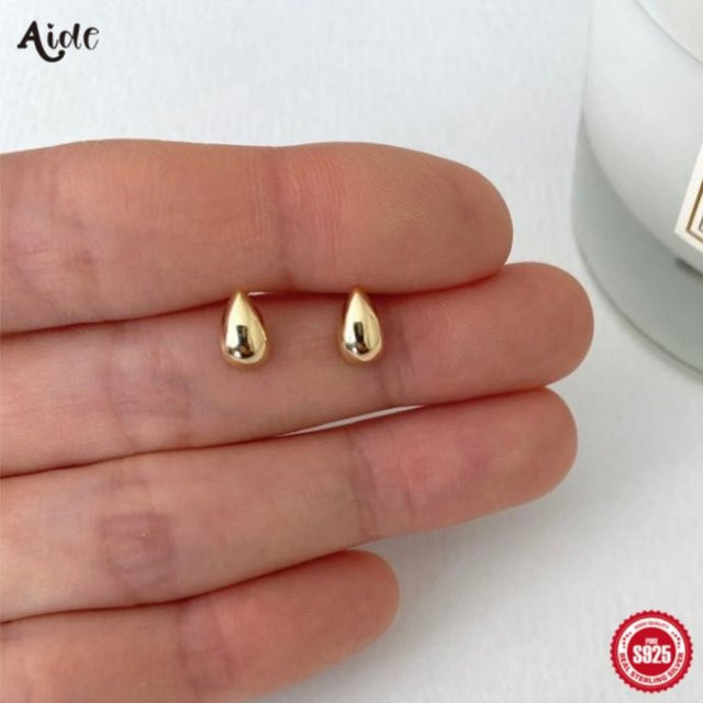 Aide Ohrringe, 925 Silber, Damen, Vintage - Bild 1