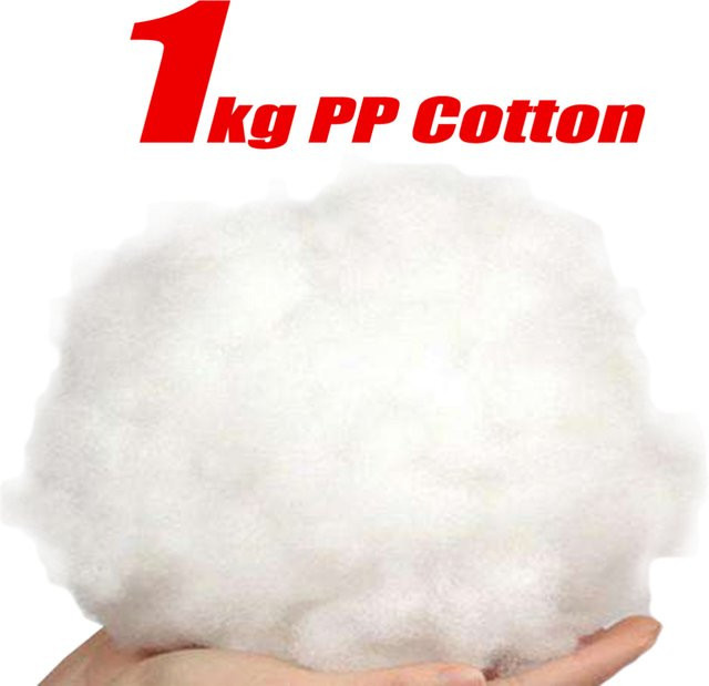 Otautau Hohlfüllung aus Polyester und Baumwolle in Weiß, 1 kg - Bild 1