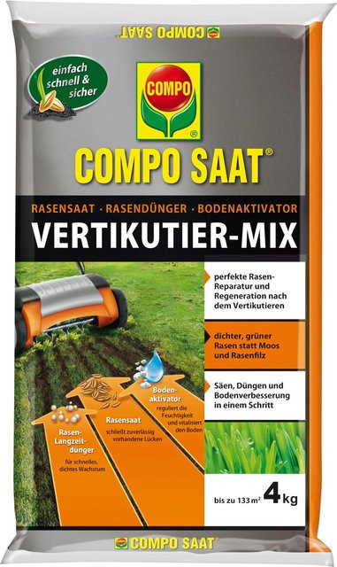 Compo Saat Vertikutier-Mix Rasensaatmischung 4 kg - Bild 1
