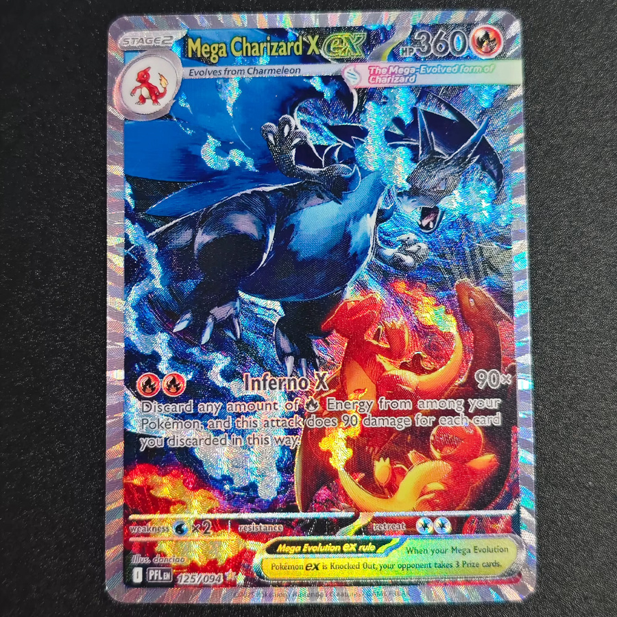 Bandai Pokémon Mega Charizard X EX, Sammelkarte, Englisch - Bild 3