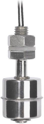PIC PLS-045B-6VAI Schwimmerschalter aus Edelstahl in Silber, 1 Öffner, IP67, 250 V/AC, 200 V/DC, 1.5A - Bild 1