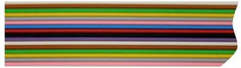 Rautronic FB1426127B Flachbandkabel Meterware in Multicolour mit 1,27 mm Rastermaß und 0,14 mm² Querschnitt - Bild 1