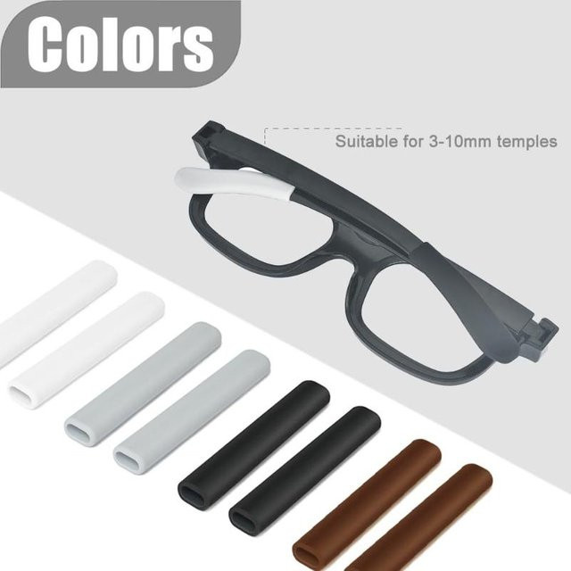 KuZHEN Anti-Rutsch-Halter Silikon, Schwarz, Weiß, Braun - Bild 1