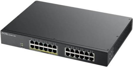 Zyxel GS1900-24EP Smart Switch mit 24 x 10/100/1000 Mbit/s Ports und 12 PoE Ports (130 W) in Schwarz - Bild 2