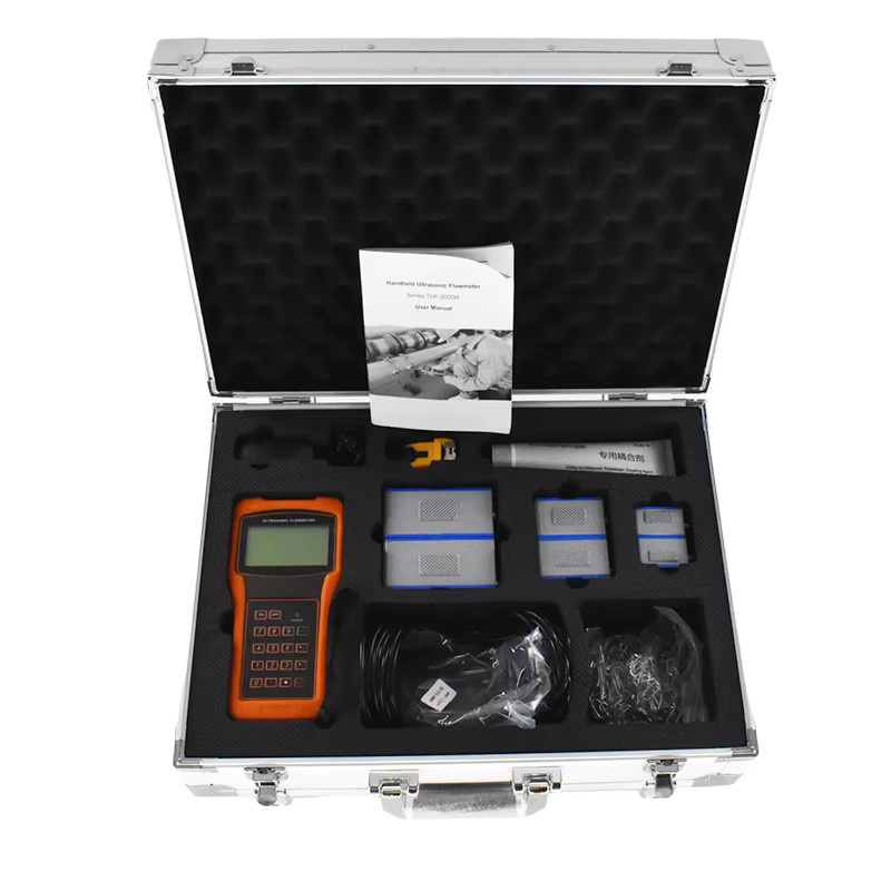 ZUIDID Handheld-Ultraschall-Durchflussmesser TUF-2000H Tragbarer Digitaler Ultraschall-Wasserdurchflussmesser zum Anklemmen mit IP68 Schutz für Flüssigkeitsleitungen - Bild 4