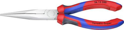 Knipex Flachrundzange aus Chrom-Vanadium-Elektrostahl in Multicolour, Länge: 200 mm - Bild 1