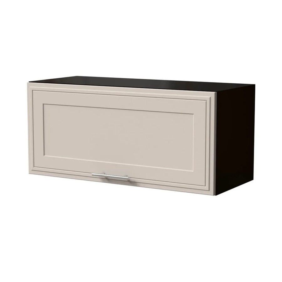 Feldmann-Wohnen Klapphängeschrank Salo W4B/80 in Schwarz und Kaschmir Matt mit Blum Aventos Klappenbeschlag, B/T/H: 80 x 36 x 32,5 cm - Bild 2