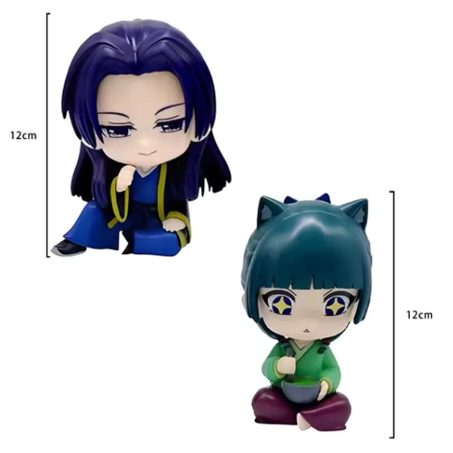 Bandai Apothecary Diaries Q-Version Maomao Jinshi Kawaii sitzende Mini-Figur, Einzelfigur - Bild 5