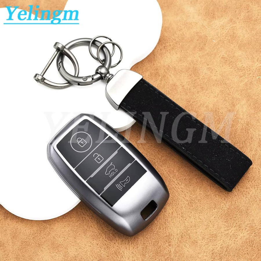 YELINGM Smart Key Hülle aus TPU für KIA Rio, Rio5, Sportage, Ceed, Cerato, K3, KX3, K4, K5, Sorento, Optima und Picanto mit 4 Tasten - Bild 2