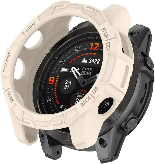 Garmin Schutzhülle Silikon, Weiß, Unisex - Bild 1