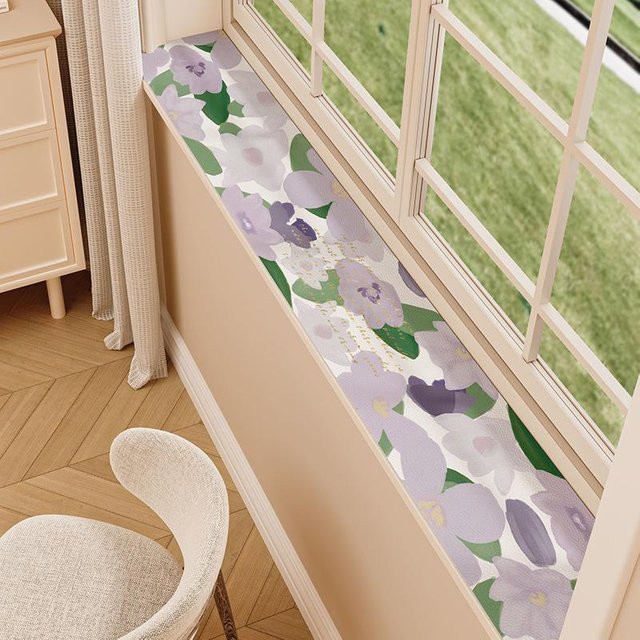 Waschbare Fensterbankauflage von Yiran Furniture in Multicolour, Breite: 15 cm, Länge: 200 cm - Bild 1