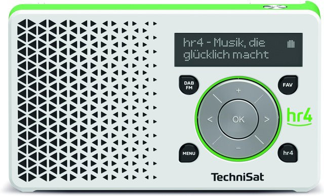 Technisat Digitradio 1 HR4 Edition DAB+ FM Radio in Weiß - Bild 1