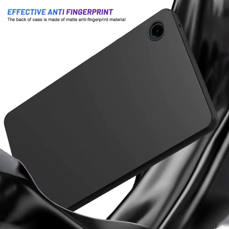 ZNOVAY Schutzhülle aus Silikon TPU für Samsung Galaxy Tab A9 Plus 11 Zoll in Schwarz - Bild 4