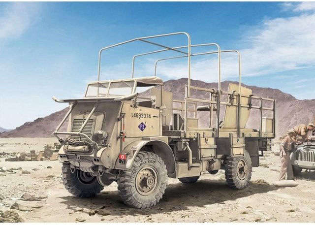 Italeri Bedford QL Truck, Fahrzeuge, Braun - Bild 1