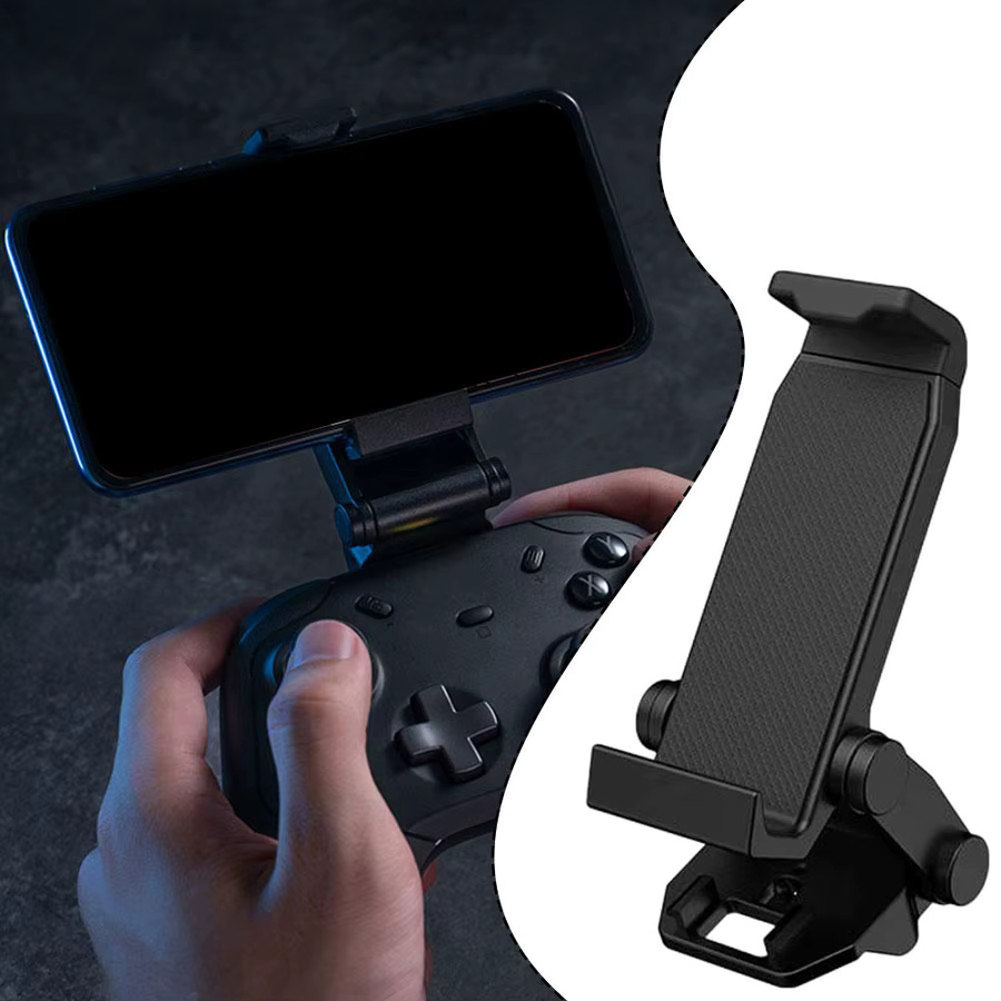 GameSir Cyclone 2 Pro T4 Pro Handy-Clip-Halterung Schwarz, verstellbare und rutschfeste Smartphone-Halterung für Android und iOS Gamepads - Bild 2