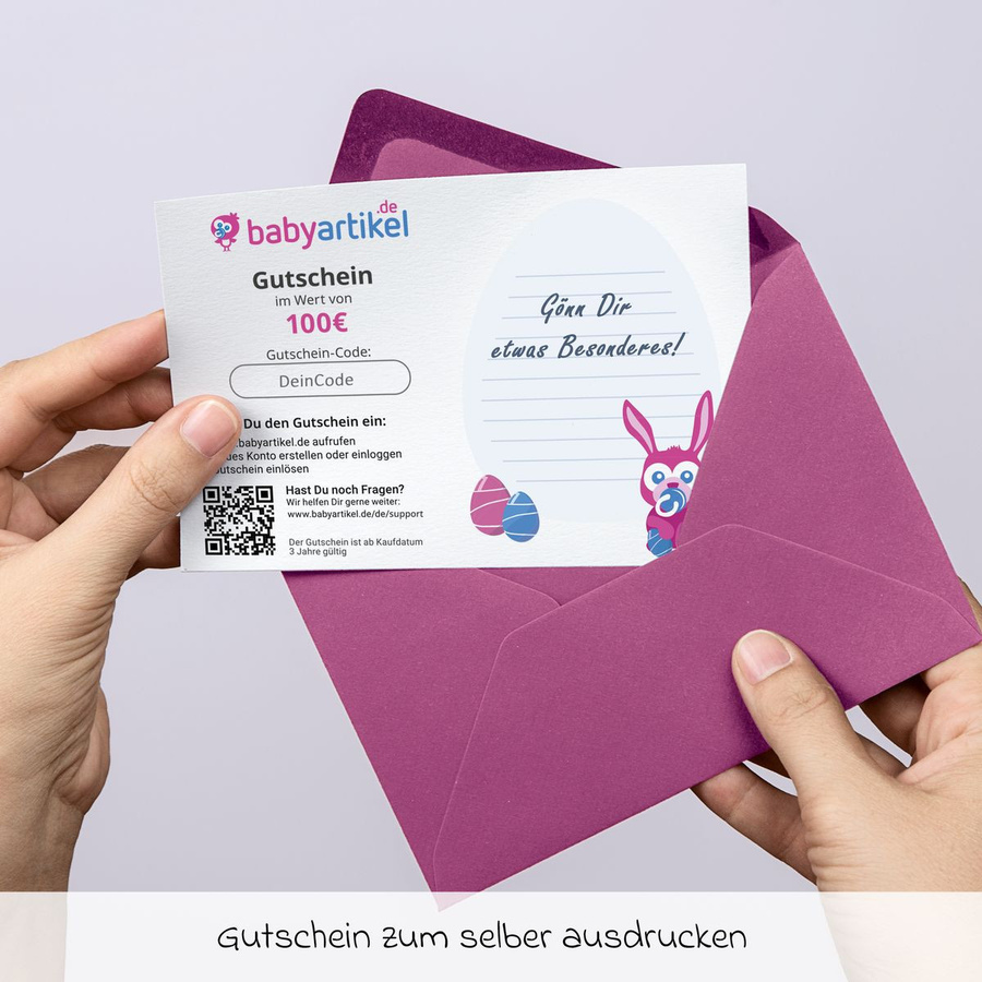 Babyartikel.de 100 Euro Geschenkgutschein für Babyartikel zu Ostern - Bild 2