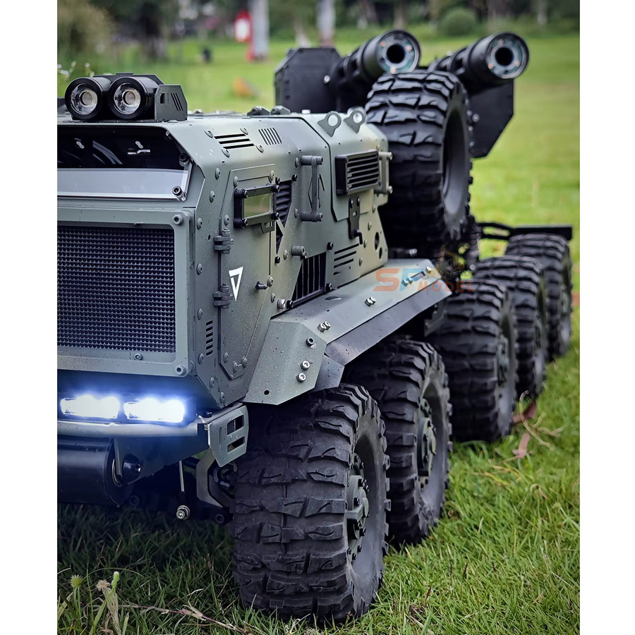 SMODELF 10x10 RC Trucks ST10X, ferngesteuertes Auto, Metallmodell, 1:10, mit Licht und Sound - Bild 4