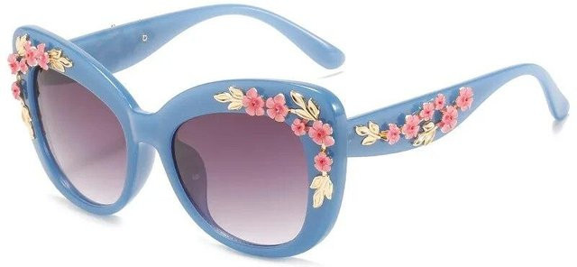 BEYIII Sonnenbrille Cat Eye, Kunststoff, Vollrand, Damen, Pinke Gläser - Bild 1
