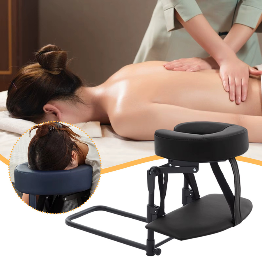 Eelhoe Tragbares Nackenmassagegerät mit verstellbarer Kopfstütze in Weiß - Bild 2